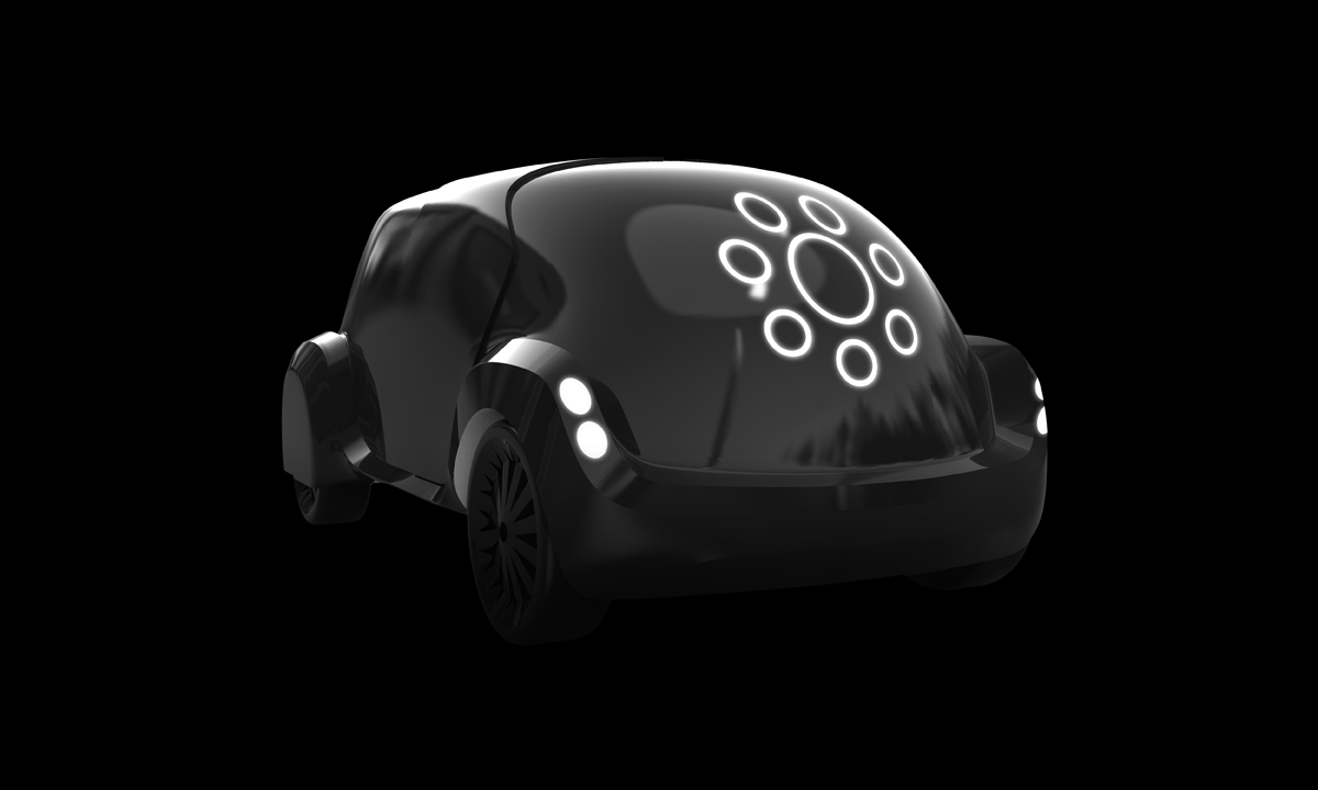 The black car of the future