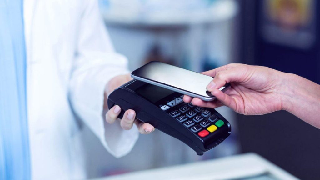 Contactless payment by phone