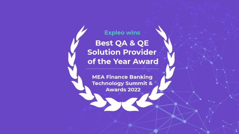 QA and QE Solution Provider Of The Year