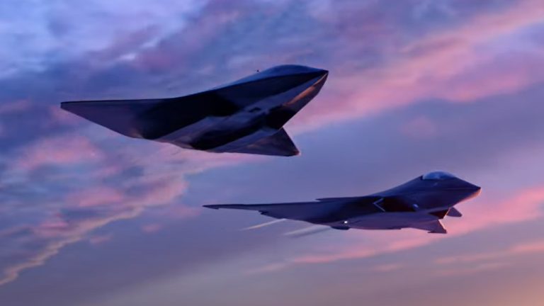 two planes in the sky