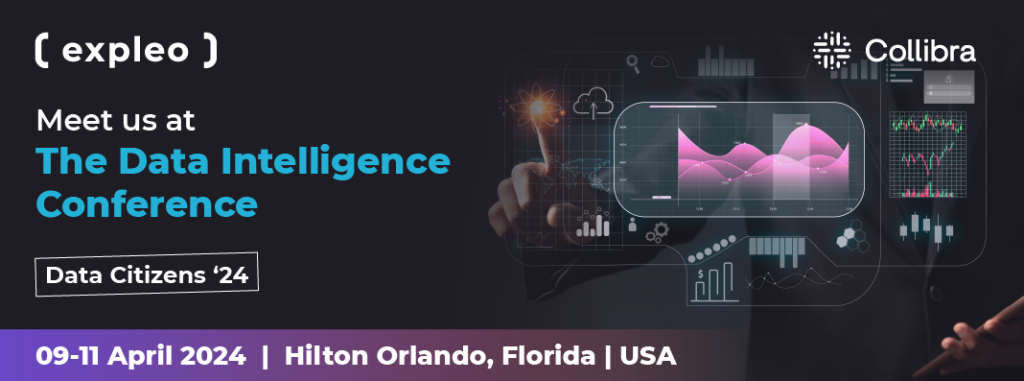 Join expleo and collibra at the data intelligence conference - data citizens '24, from april 9-11, 2024, at hilton orlando, florida, usa, for an insightful gathering of data experts and innovative technology.